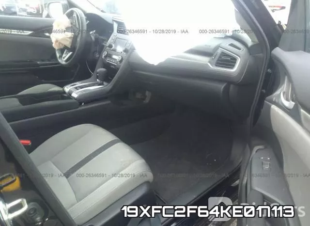 19XFC2F64KE017113 фото 6