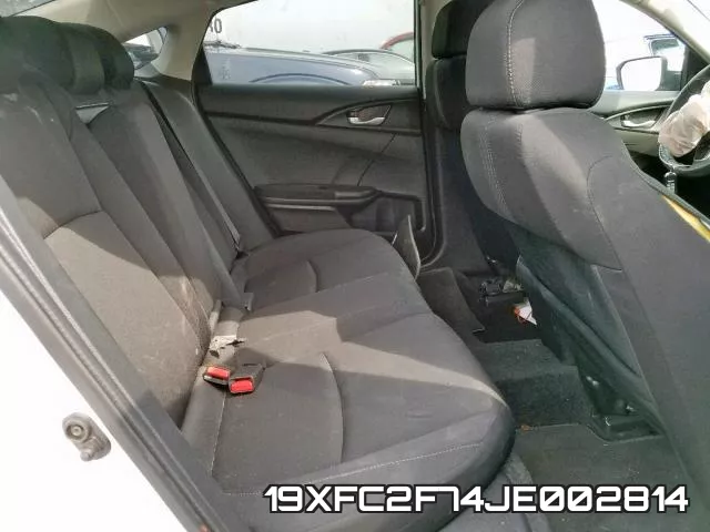 19XFC2F74JE002814 фото 7