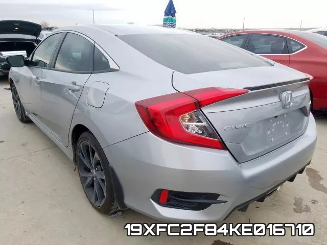 19XFC2F84KE016710 фото 4