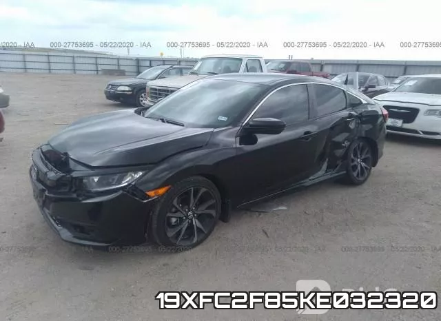 19XFC2F85KE032320 фото 3