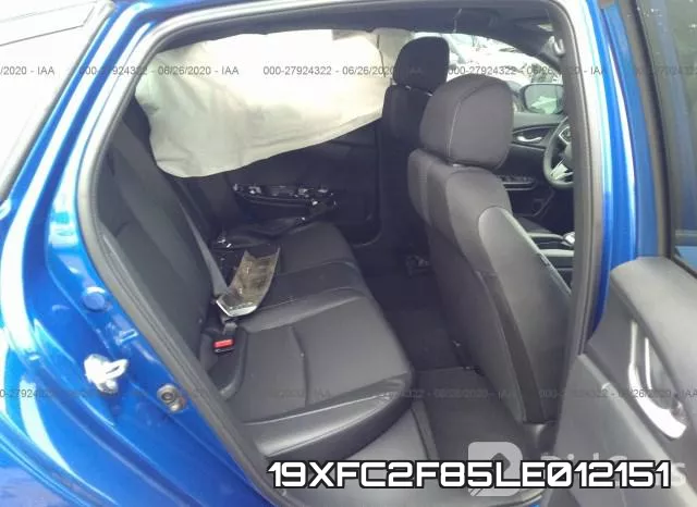 19XFC2F85LE012151 фото 9