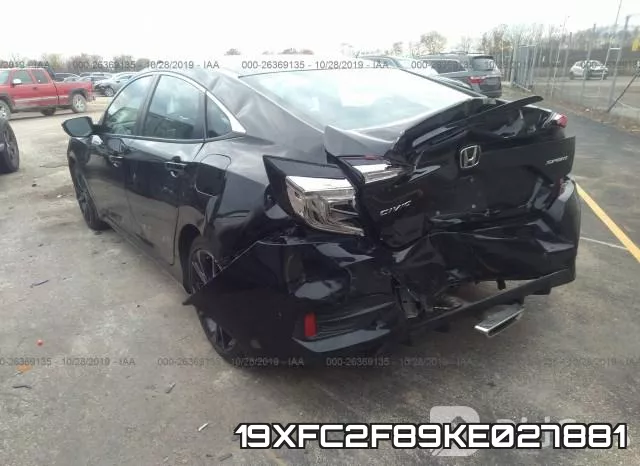 19XFC2F89KE027881 фото 4