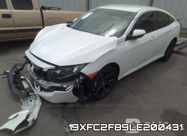 19XFC2F89LE200431 фото 3