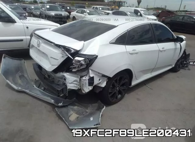 19XFC2F89LE200431 фото 5