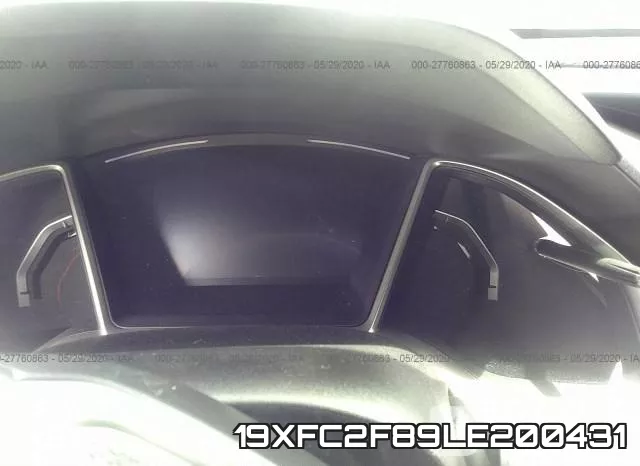 19XFC2F89LE200431 фото 8