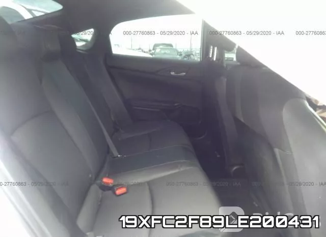 19XFC2F89LE200431 фото 9