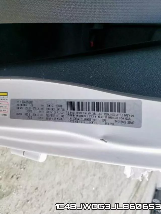 1C4BJWDG3JL860653 фото 2