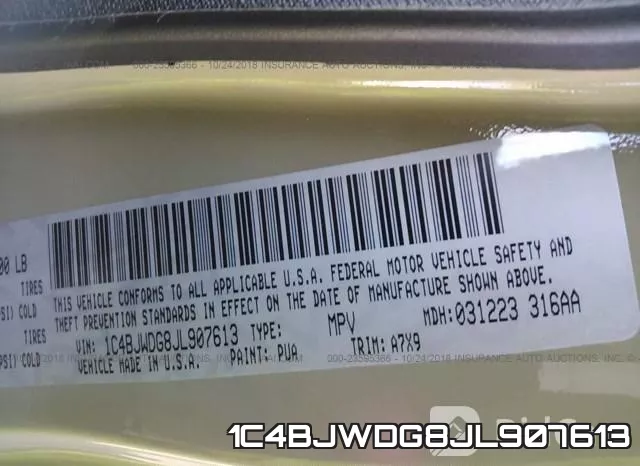 1C4BJWDG8JL907613 фото 10