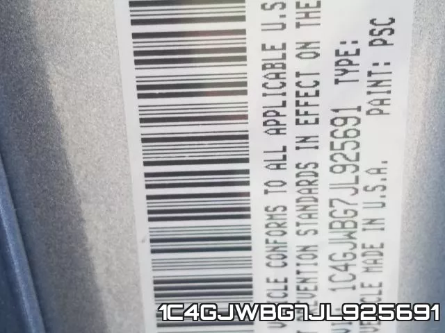 1C4GJWBG7JL925691 фото 2