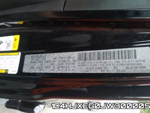 1C4HJXEG0JW300005 фото 2