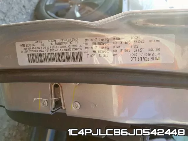 1C4PJLCB6JD542448 фото 2