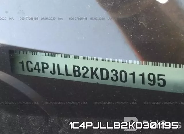 1C4PJLLB2KD301195 фото 10
