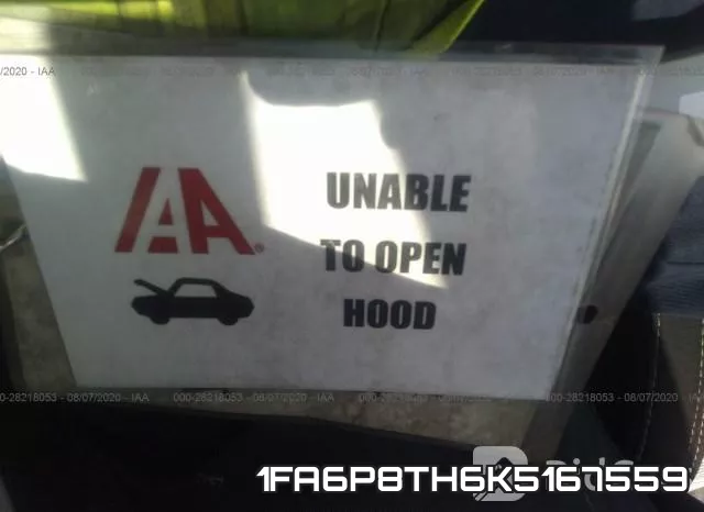 1FA6P8TH6K5167559 фото 2