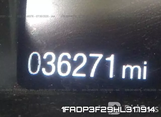 1FADP3F29HL317914 фото 8