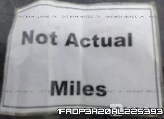 1FADP3H20HL225393 фото 8