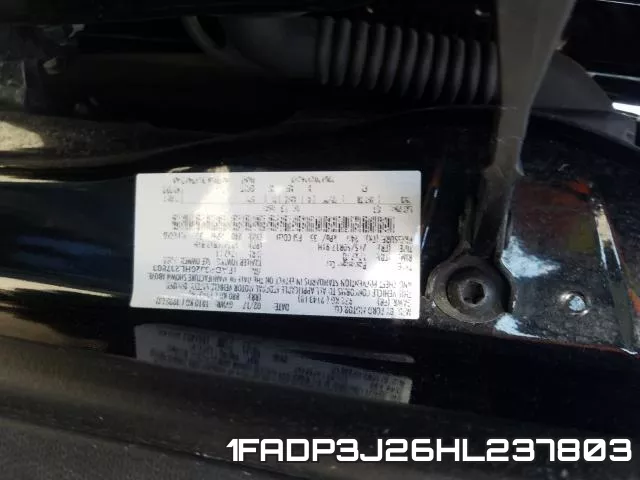 1FADP3J26HL237803 фото 2