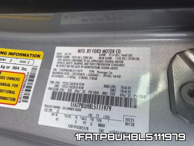 1FATP8UH8L5111979 фото 2