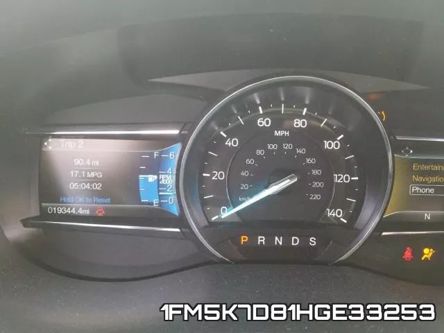 1FM5K7D81HGE33253 фото 9