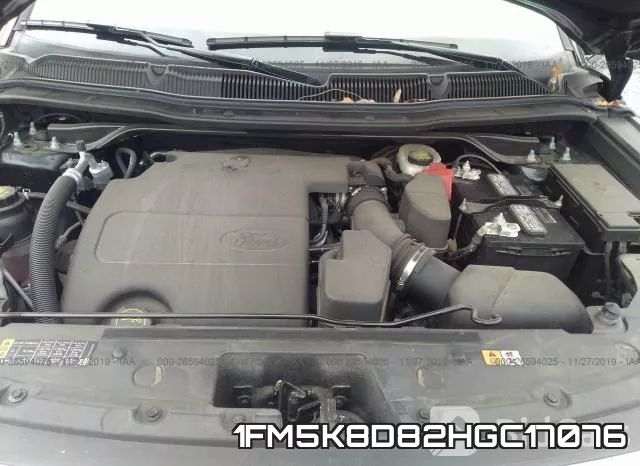 1FM5K8D82HGC17076 фото 2