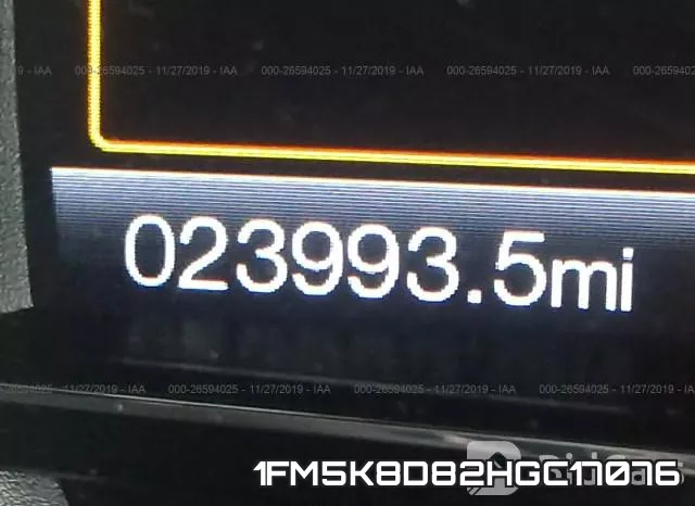 1FM5K8D82HGC17076 фото 8