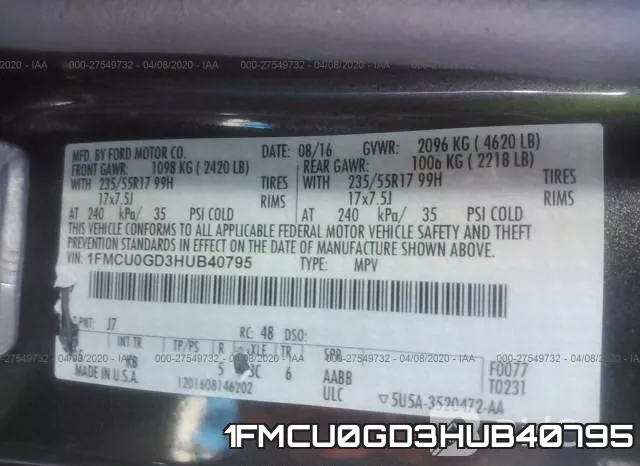 1FMCU0GD3HUB40795 фото 10