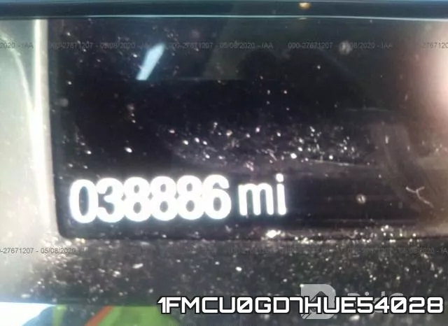 1FMCU0GD7HUE54028 фото 8