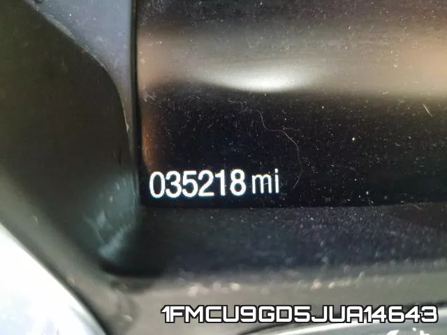 1FMCU9GD5JUA14643 фото 9