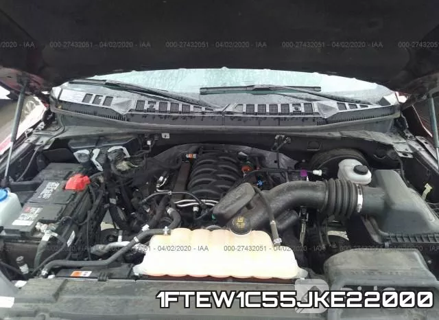 1FTEW1C55JKE22000 фото 2
