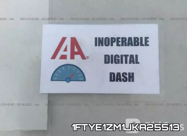 1FTYE1ZM1JKA25513 фото 8