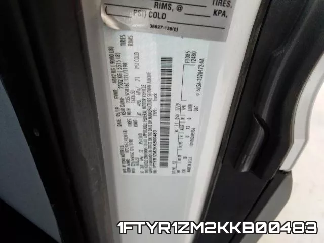 1FTYR1ZM2KKB00483 фото 2