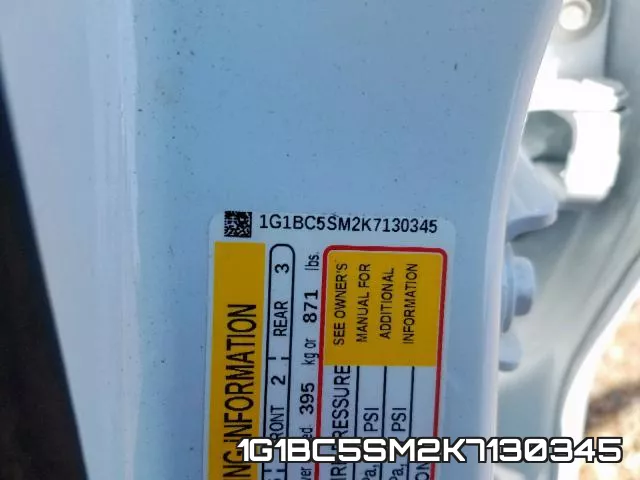 1G1BC5SM2K7130345 фото 2