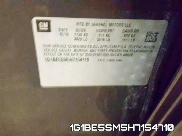 1G1BE5SM5H7154710 фото 2