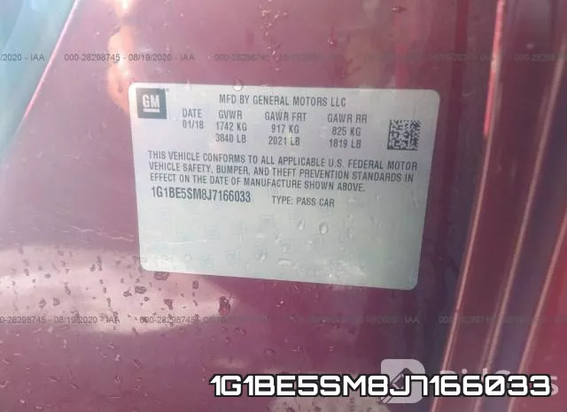 1G1BE5SM8J7166033 фото 10