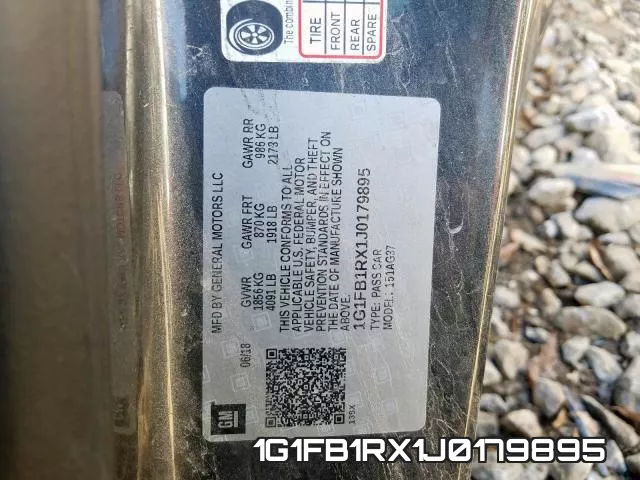 1G1FB1RX1J0179895 фото 2