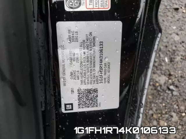 1G1FH1R74K0106133 фото 2