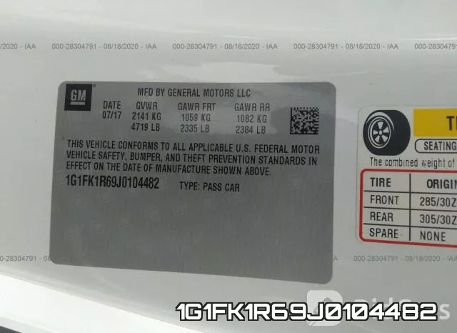 1G1FK1R69J0104482 фото 10