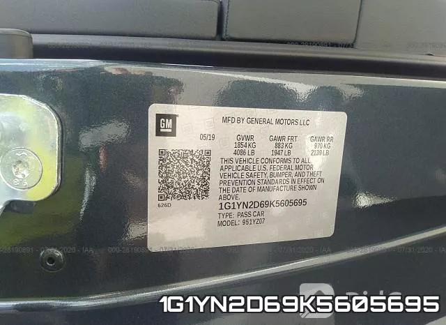 1G1YN2D69K5605695 фото 10