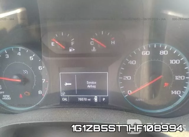 1G1ZB5ST7HF108994 фото 8