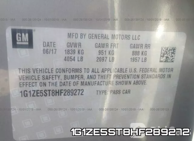 1G1ZE5ST8HF289272 фото 10