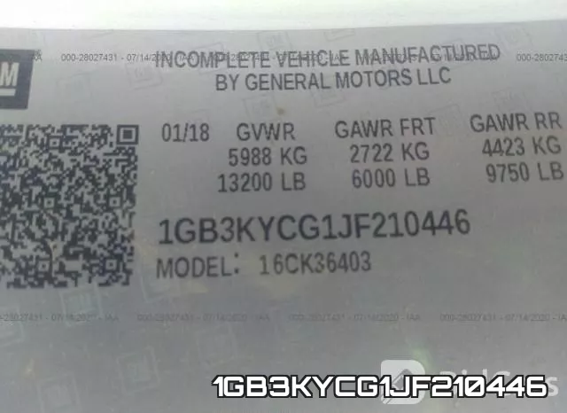 1GB3KYCG1JF210446 фото 10