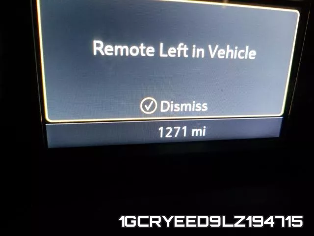 1GCRYEED9LZ194715 фото 9