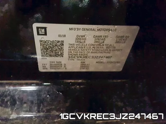 1GCVKREC3JZ247467 фото 2
