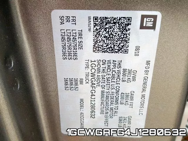 1GCWGAFG4J1280632 фото 2
