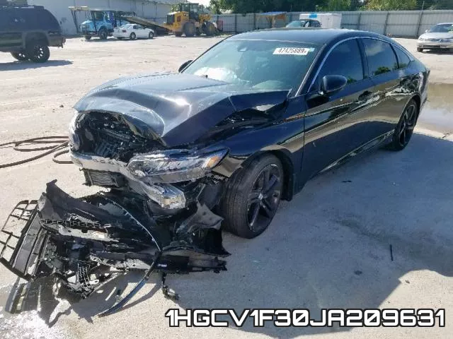 1HGCV1F30JA209631 фото 3