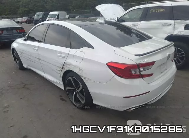 1HGCV1F31KA015286 фото 4