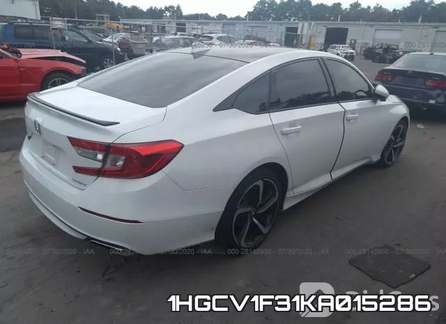 1HGCV1F31KA015286 фото 5