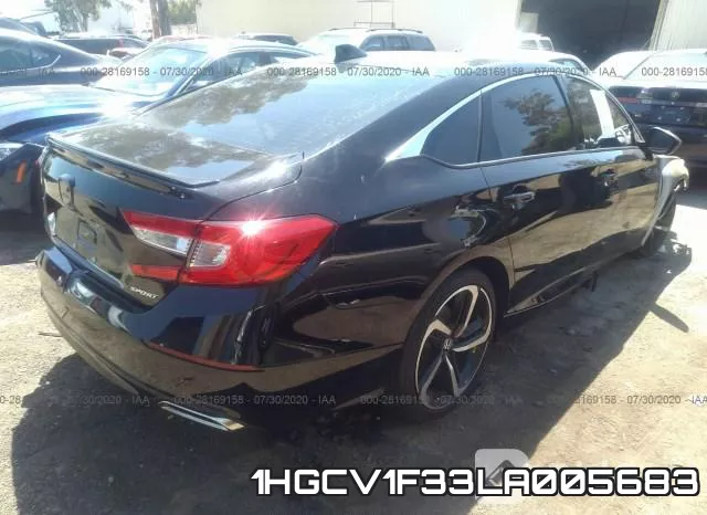 1HGCV1F33LA005683 фото 5