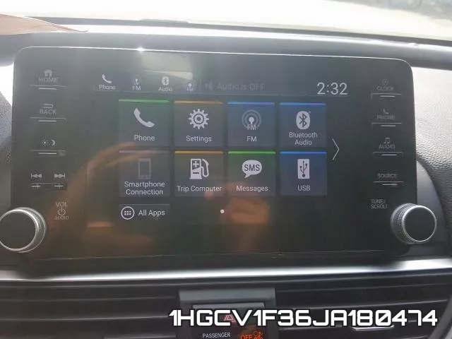 1HGCV1F36JA180474 фото 10