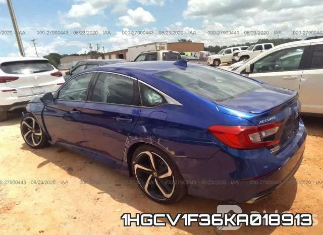 1HGCV1F36KA018913 фото 4
