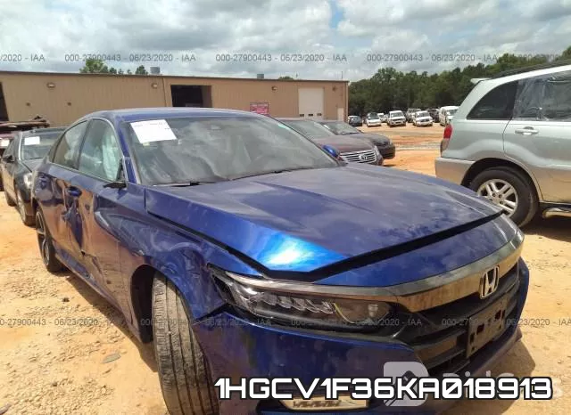 1HGCV1F36KA018913 фото 7